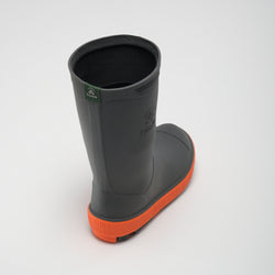 Charcoal : Riptide Kids' Rain Boots - Top View