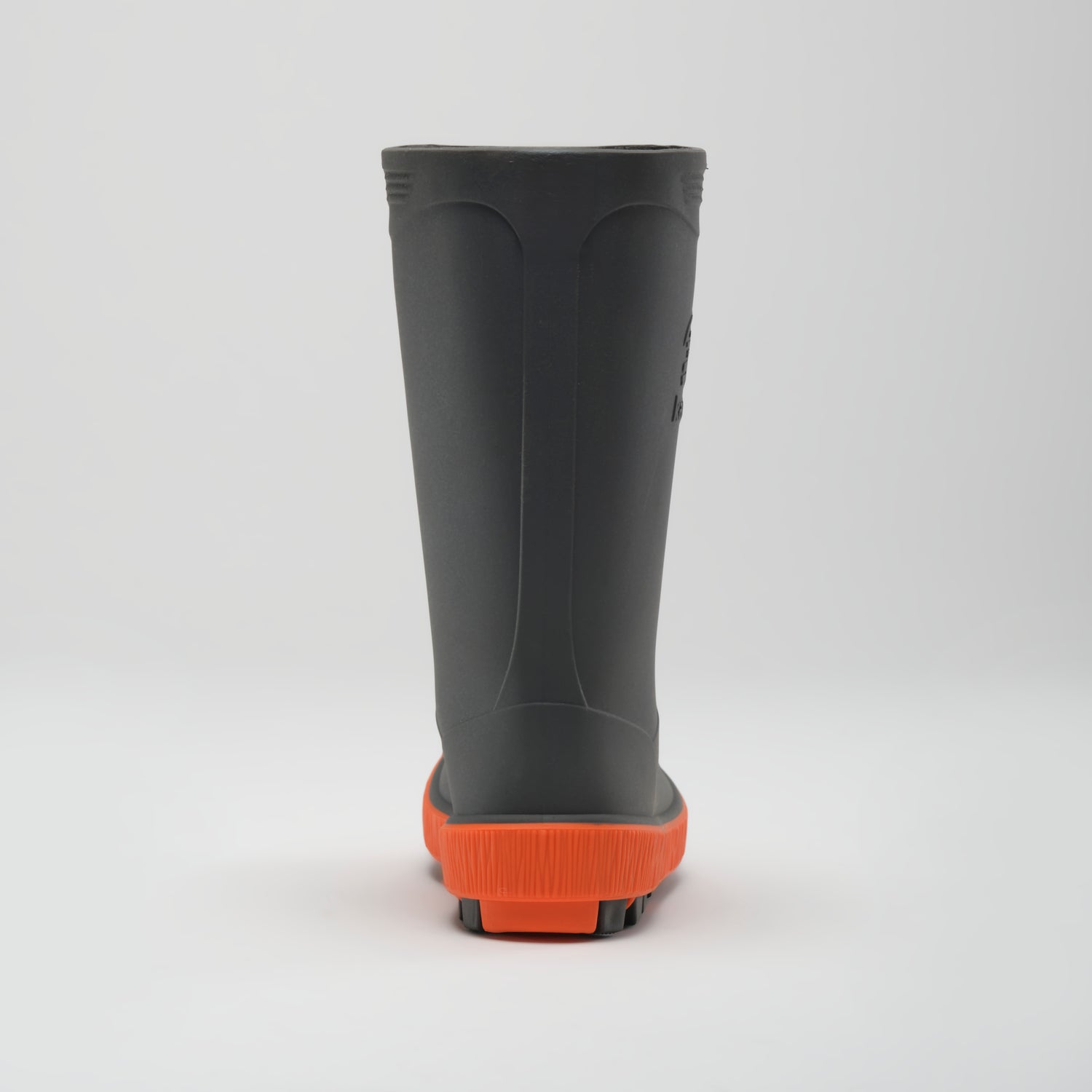 Charcoal : Riptide Kids' Rain Boots - Back View