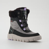 Charcoal : Seeker F Kids Winter Boots - Main View