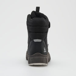 Black : Seeker Kids Winter Boots - Back View