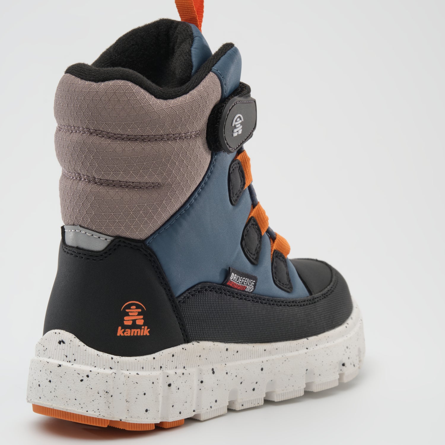 Stormy Weather : Seeker Kids Winter Boots - Three-Quarter Back View