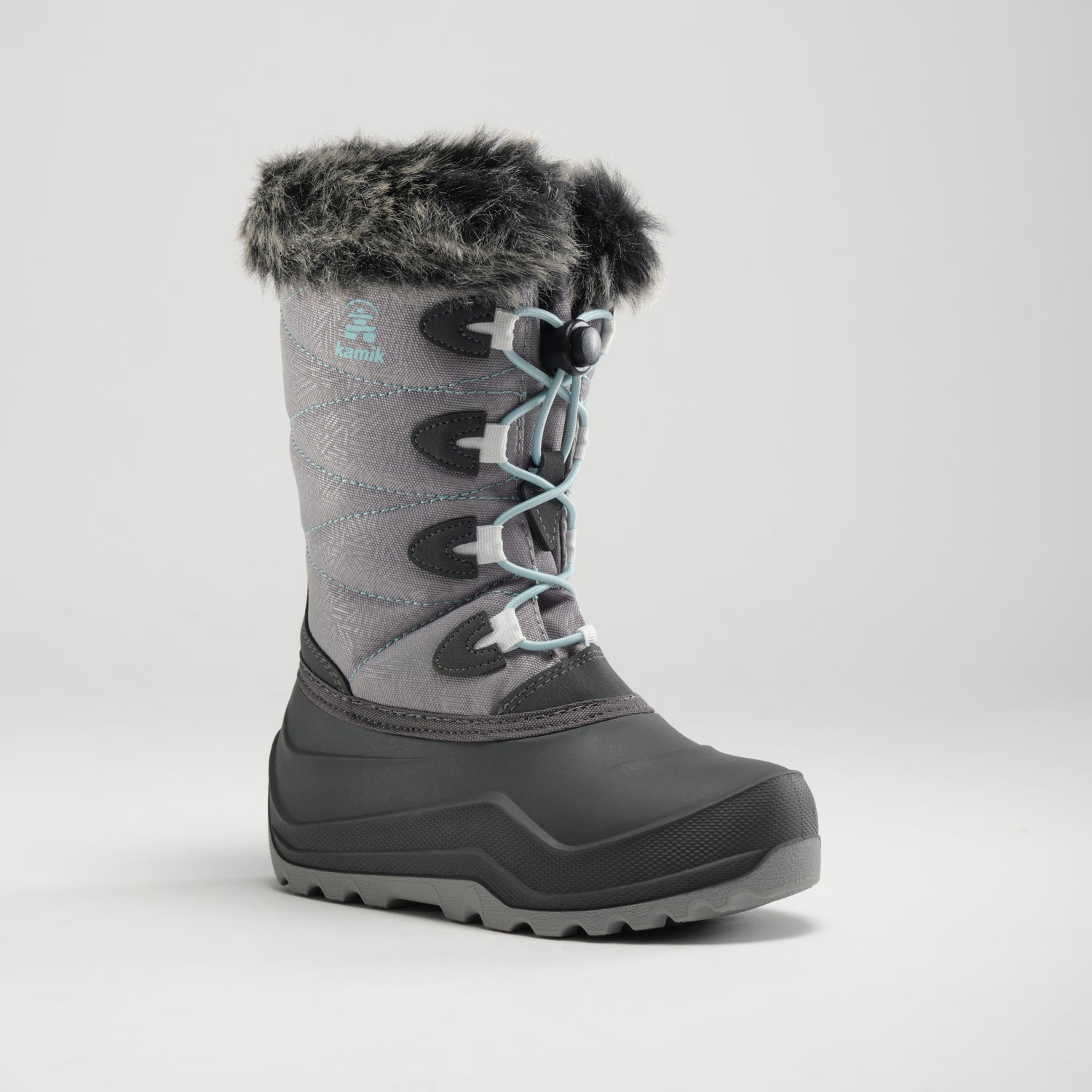 Charcoal : Snowangel Kids Winter Boots - Main View