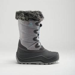 Charcoal : Snowangel Kids Winter Boots - Side View