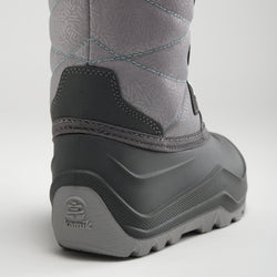 Charcoal : Snowangel Kids Winter Boots - Close-up Back View