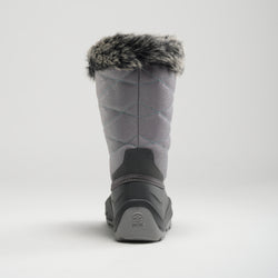 Charcoal : Snowangel Kids Winter Boots - Back View