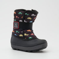 Black : Snowbug 7 Print Toddlers Winter Boots - Main View