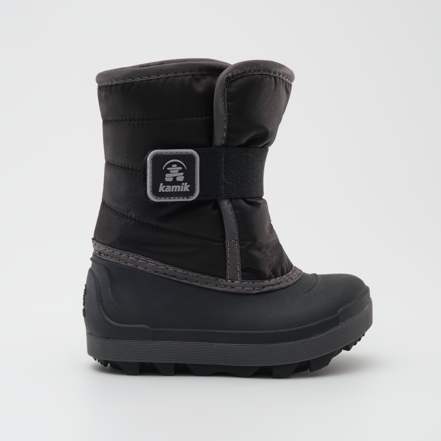 Black : Snowbug 7 Kids Winter Boots - Side View