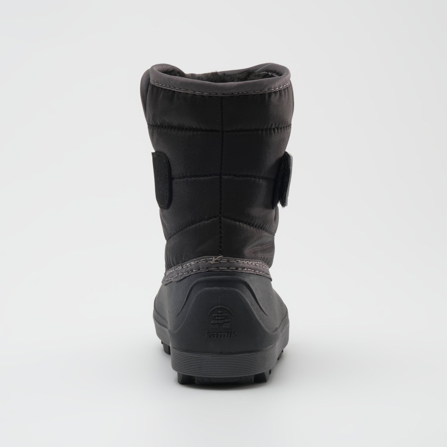Black : Snowbug 7 Kids Winter Boots - Back View