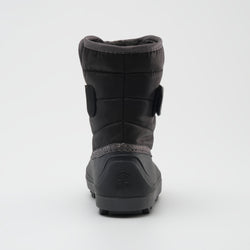 Black : Snowbug 7 Kids Winter Boots - Back View