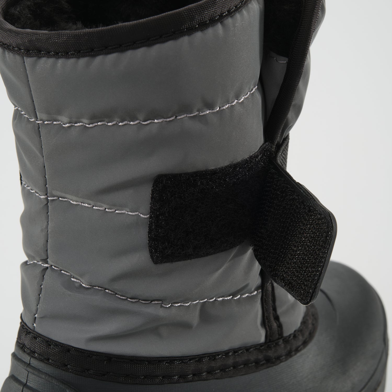 Silver : Snowbug 7 Kids Winter Boots - Velcro View