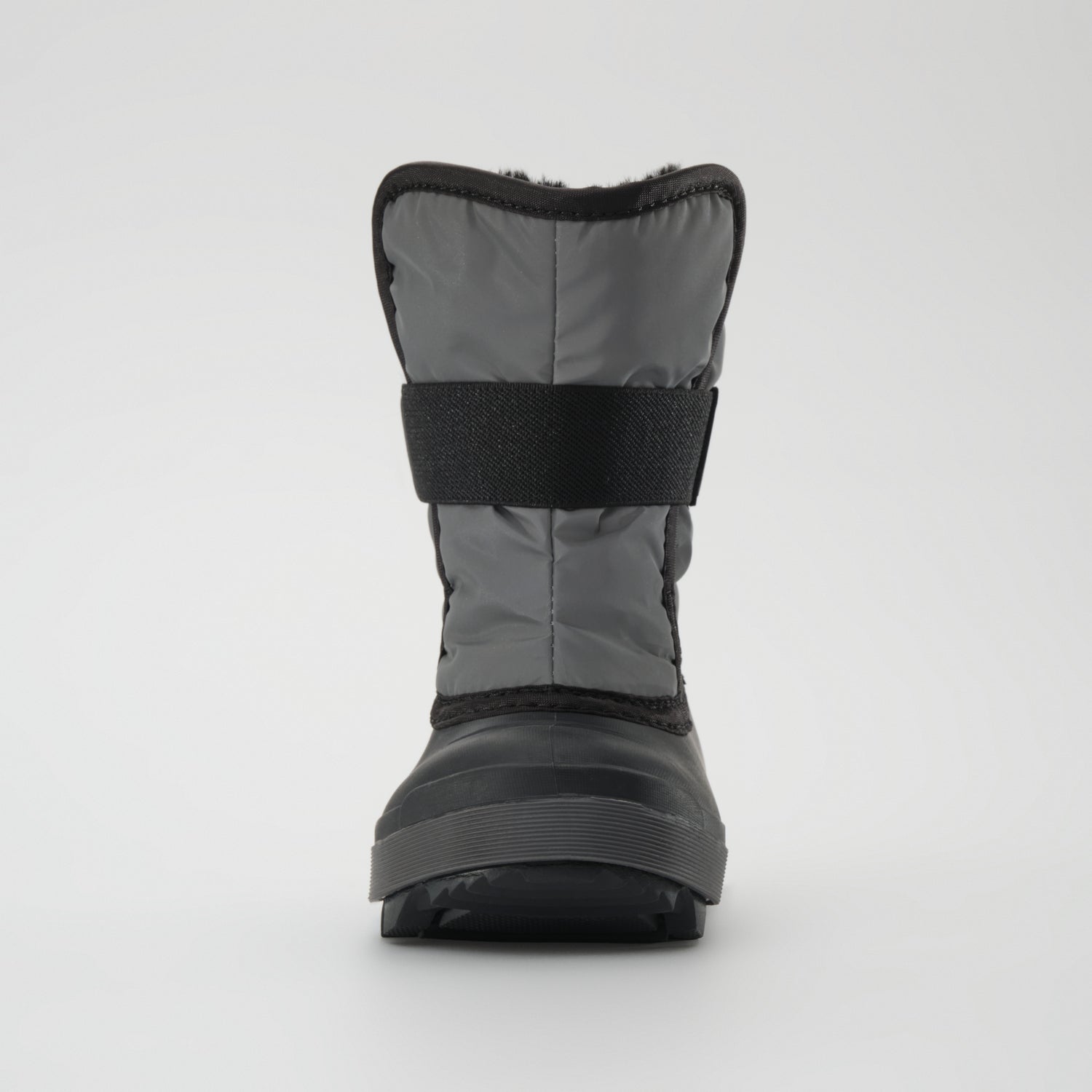 Silver : Snowbug 7 Kids Winter Boots - Front View