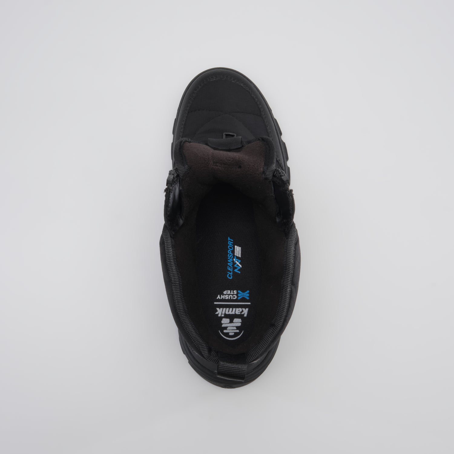 Black : Snowdon Low Wide Women's Winter Boots - Top View