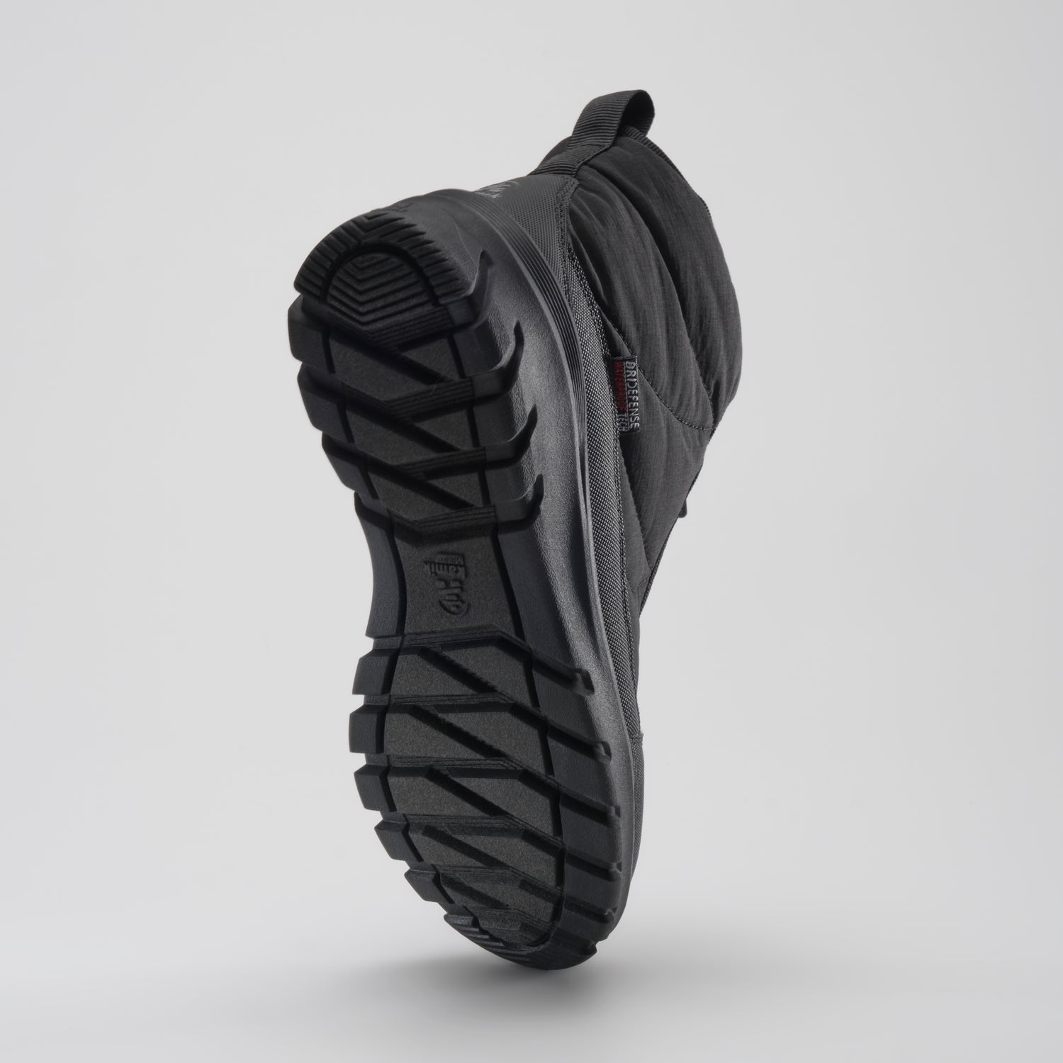 Black : Snowdon Low Wide Women's Winter Boots - Outsole View