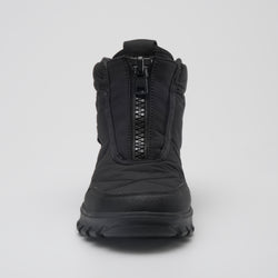 Black : Snowdon Low Wide Women's Winter Boots - Front View