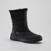 Black : Snowdon Zip Wide Women's Winter Boots - Main View