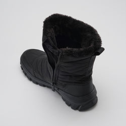 Black : Snowdon Zip Women's Winter Boots - Top View