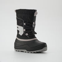 Black : Snowfall P 3 Kids Winter Boots - Main View