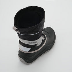 Black : Snowfall P 3 Kids Winter Boots - Three-Quarter Top View