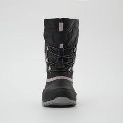 Black : Snowfall P 3 Kids Winter Boots - Front View
