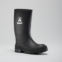 Black : Stomp Kids' Rain Boots - Main View