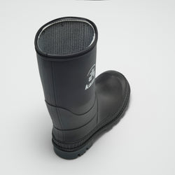 Black : Stomp Kids' Rain Boots - Top View