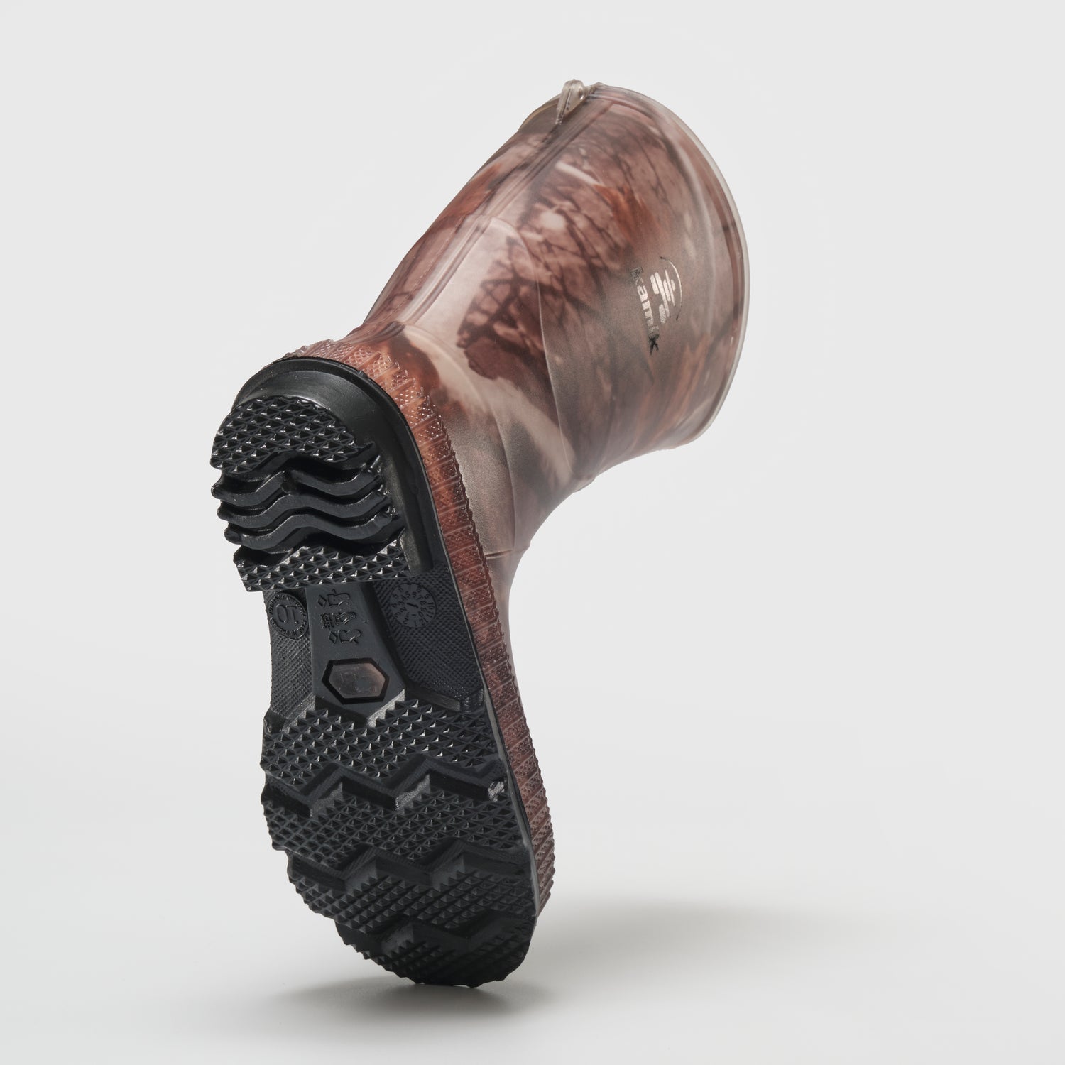 Mossy Oak Break-Up Country : Stomp Camo Kids' Rain Boots - Outsole View