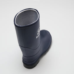 Navy-Black : Stomp Kids' Rain Boots - Top View