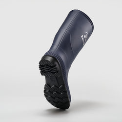 Navy-Black : Stomp Kids' Rain Boots - Outsole View