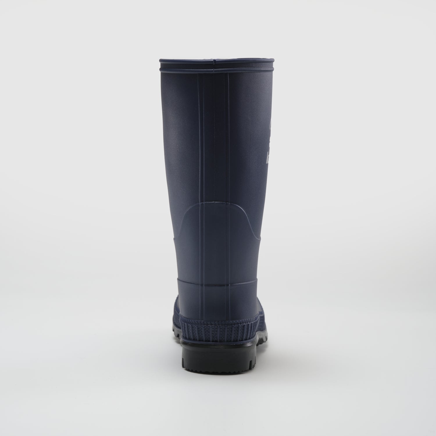 Navy-Black : Stomp Kids' Rain Boots - Back View