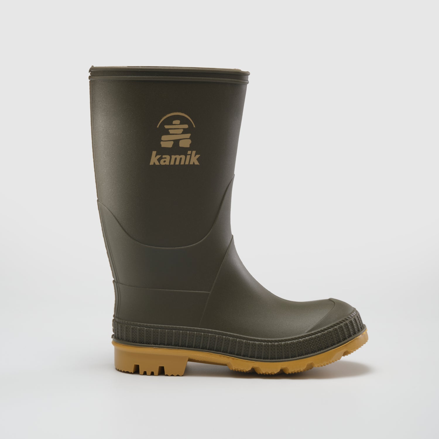 Olive : Stomp Kids' Rain Boots - Side View