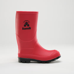 Red : Stomp Kids' Rain Boots - Side View