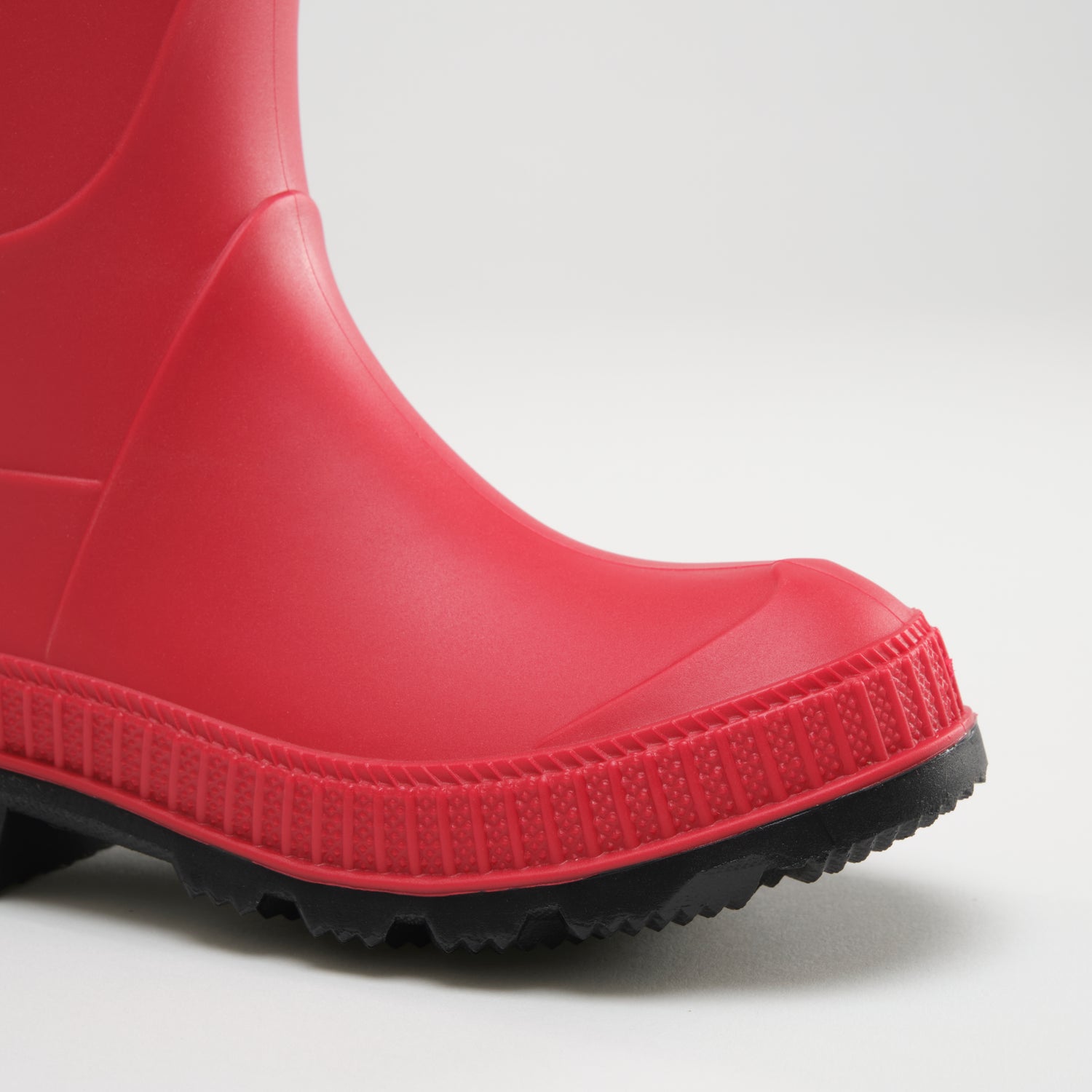 Red : Stomp Kids' Rain Boots - Side View Close-up