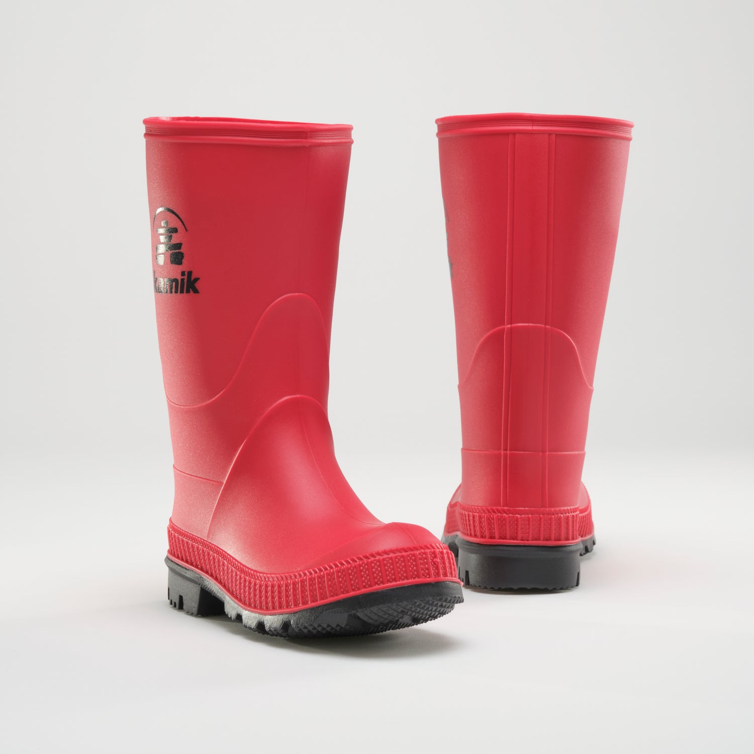 Red : Stomp Kids' Rain Boots - Pair View