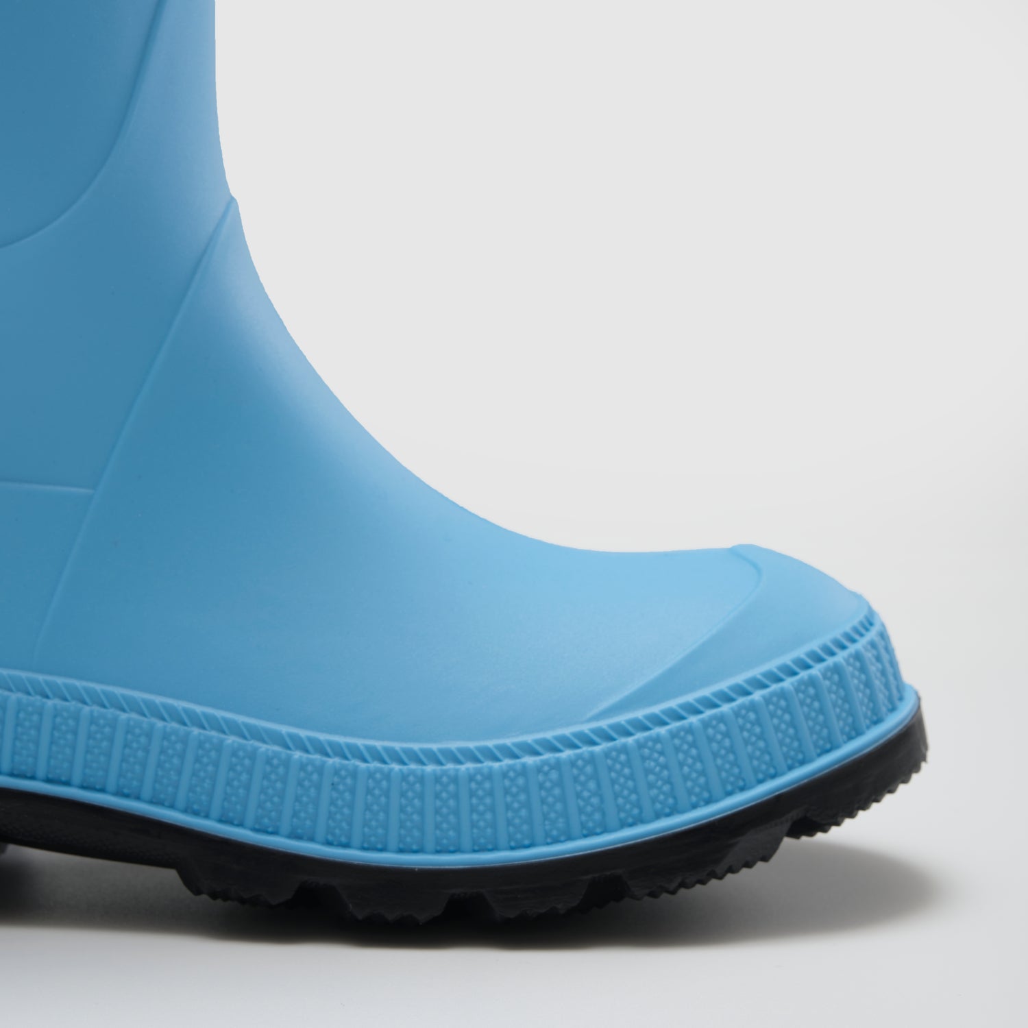 Sky Blue : Stomp Kids' Rain Boots - Side View Close-up