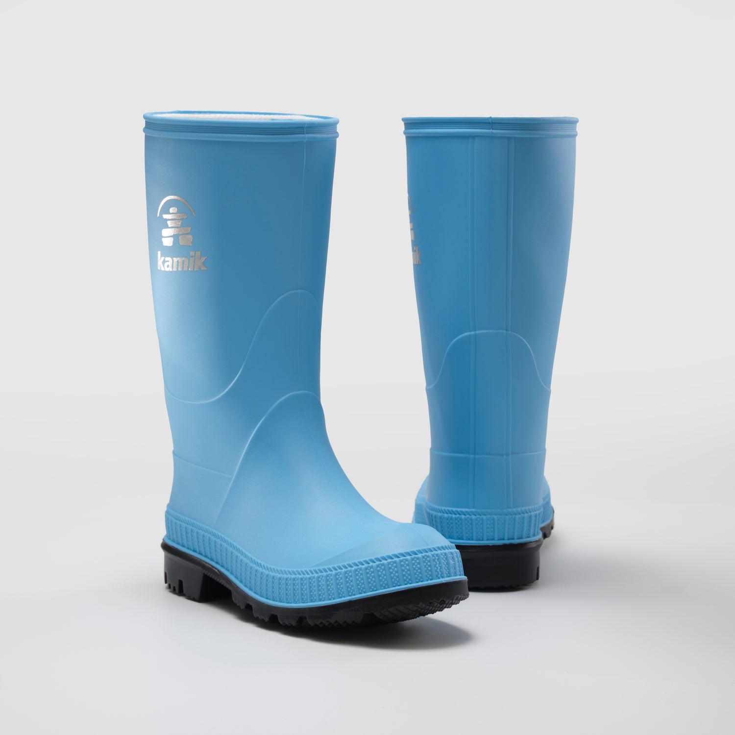 Sky Blue : Stomp Kids' Rain Boots - Pair View