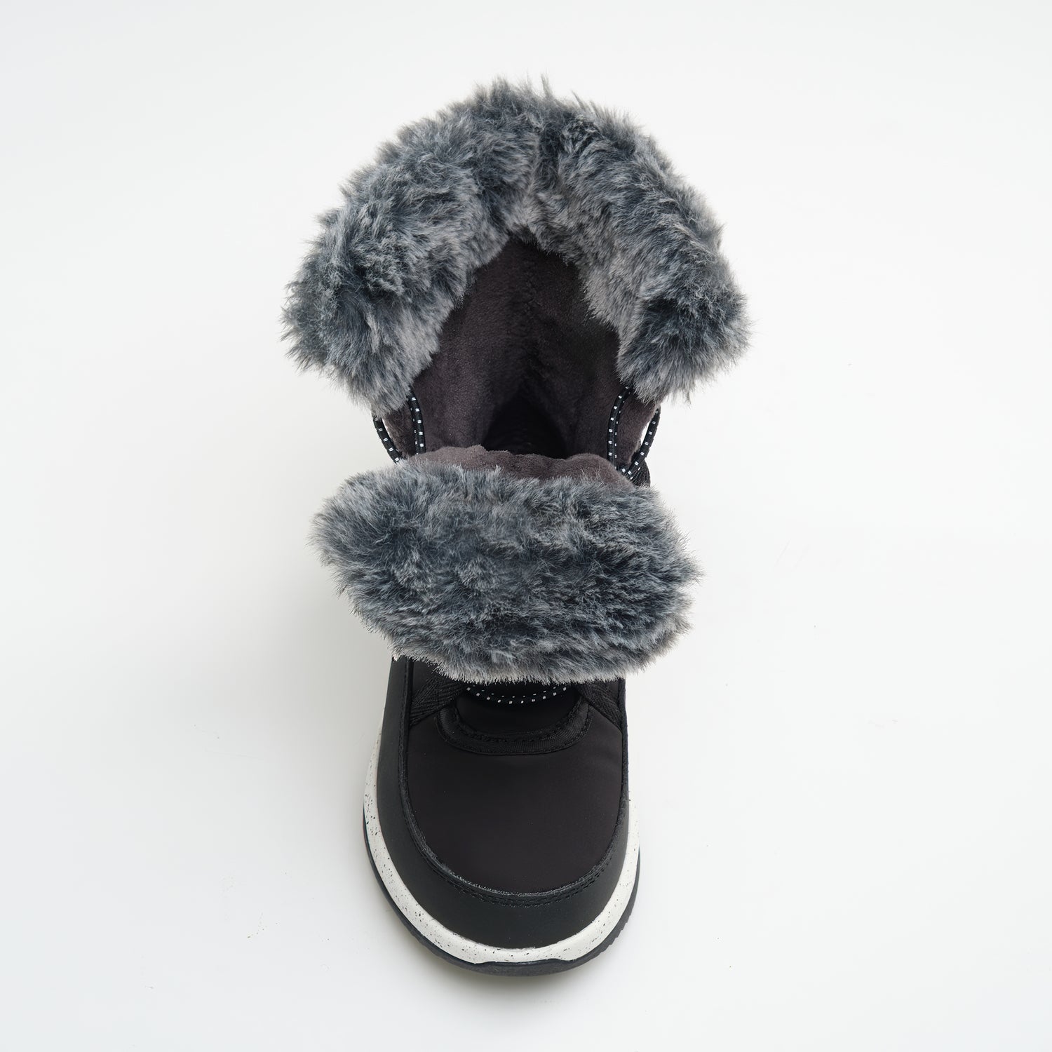 Black : Stormy F Kids Winter Boots - Top View