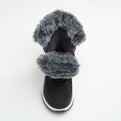 Black : Stormy F Kids Winter Boots - Top View