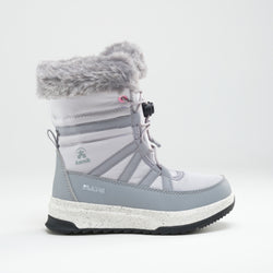Light Gray : Stormy F Kids Winter Boots - Side View