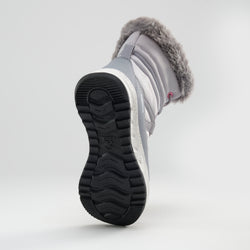 Light Gray : Stormy F Kids Winter Boots - Outsole View