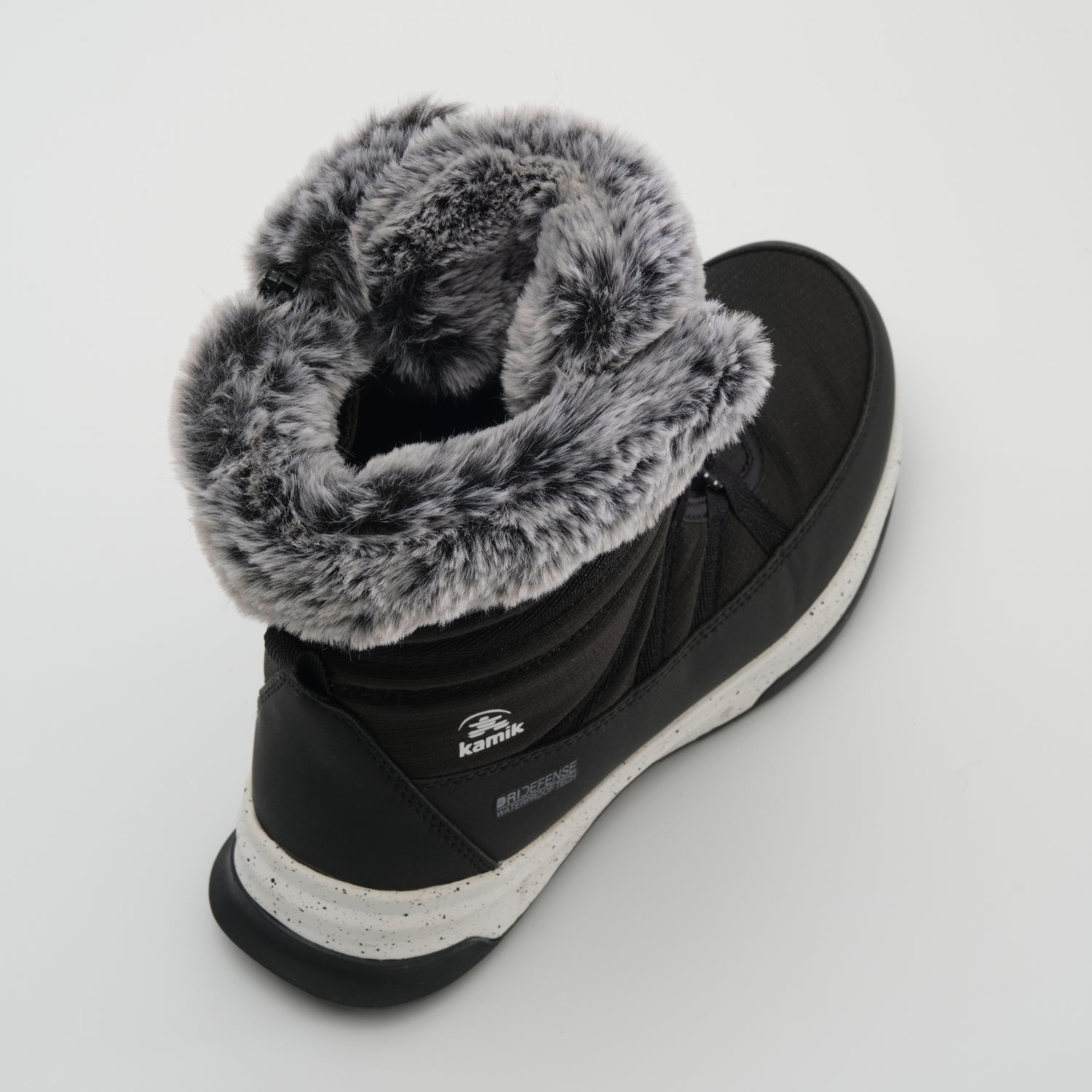 Black : Stormy F Women's Winter Boots - Three-Quarter Top View