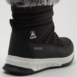 Black : Stormy F Women's Winter Boots - Close-up Back View