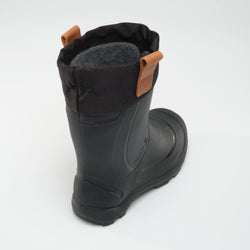 Black : Tundra Jr Kids Winter Boots - Top View