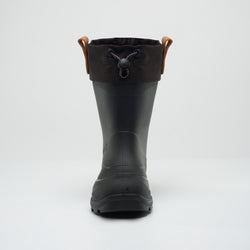 Black : Tundra Jr Kids Winter Boots - Front View