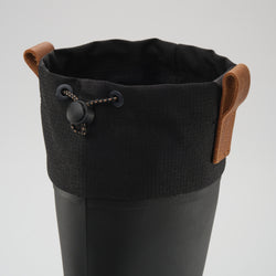 Black : Tundra Men's Winter Boots - Top View