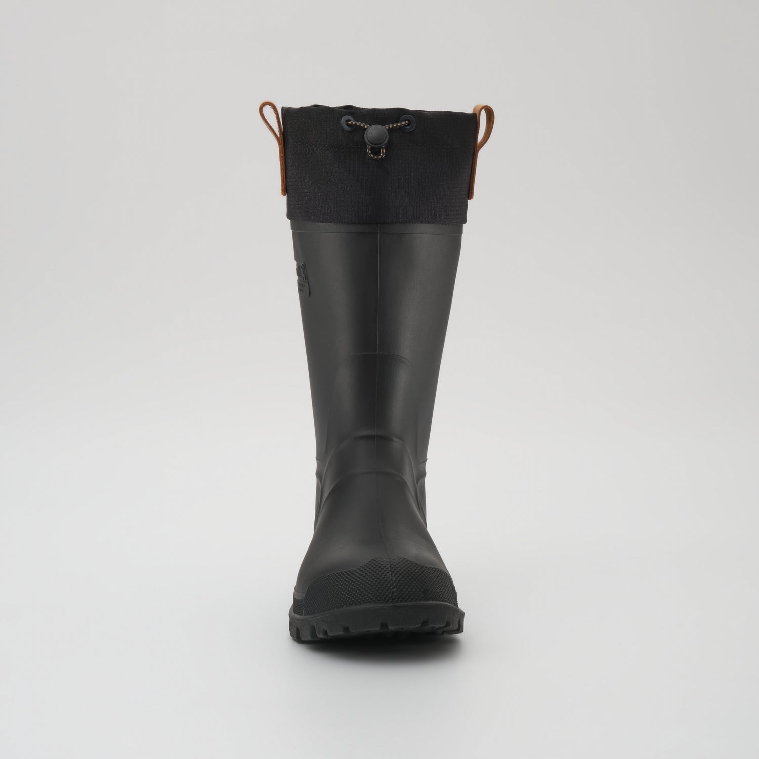 Black : Tundra Men's Winter Boots - Front View