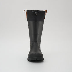 Black : Tundra Men's Winter Boots - Front View