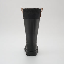 Black : Tundra Men's Winter Boots - Back View