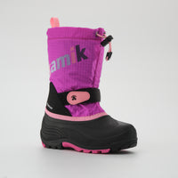 Pink-Fog : Waterbug 5 Kids Winter Boots - Main View