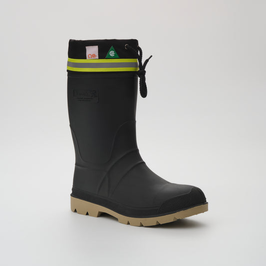 Black-Crepe : Work Horse Pro Men's Work Boots - Main View