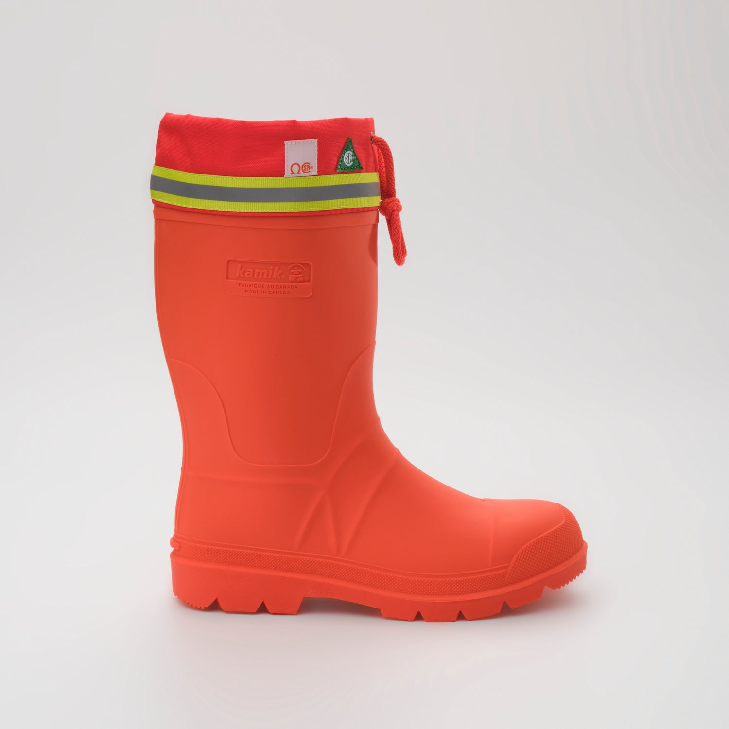 Orange : Work Horse Pro Men's Work Boots - Side View